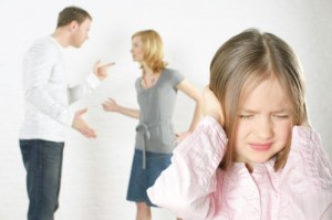 divorcio y discusiones con hijos